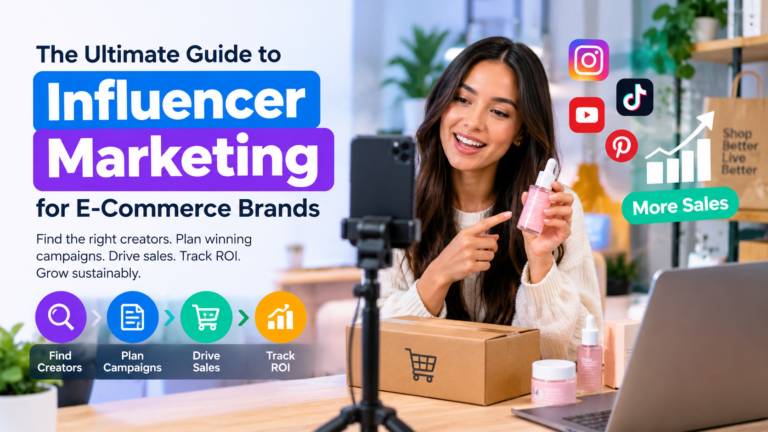 The Ultimate Guide to Influencer Marketing for E-Commerce Brands