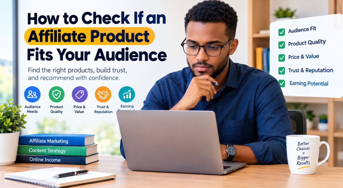 How to Check If an Affiliate Product Fits Your Audience