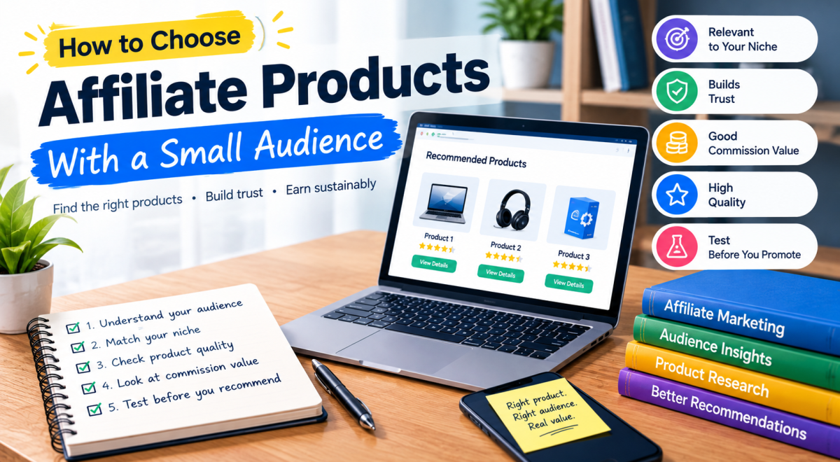 How to Choose Affiliate Products With a Small Audience